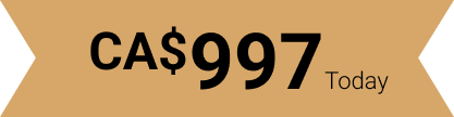 $997 CAD Today